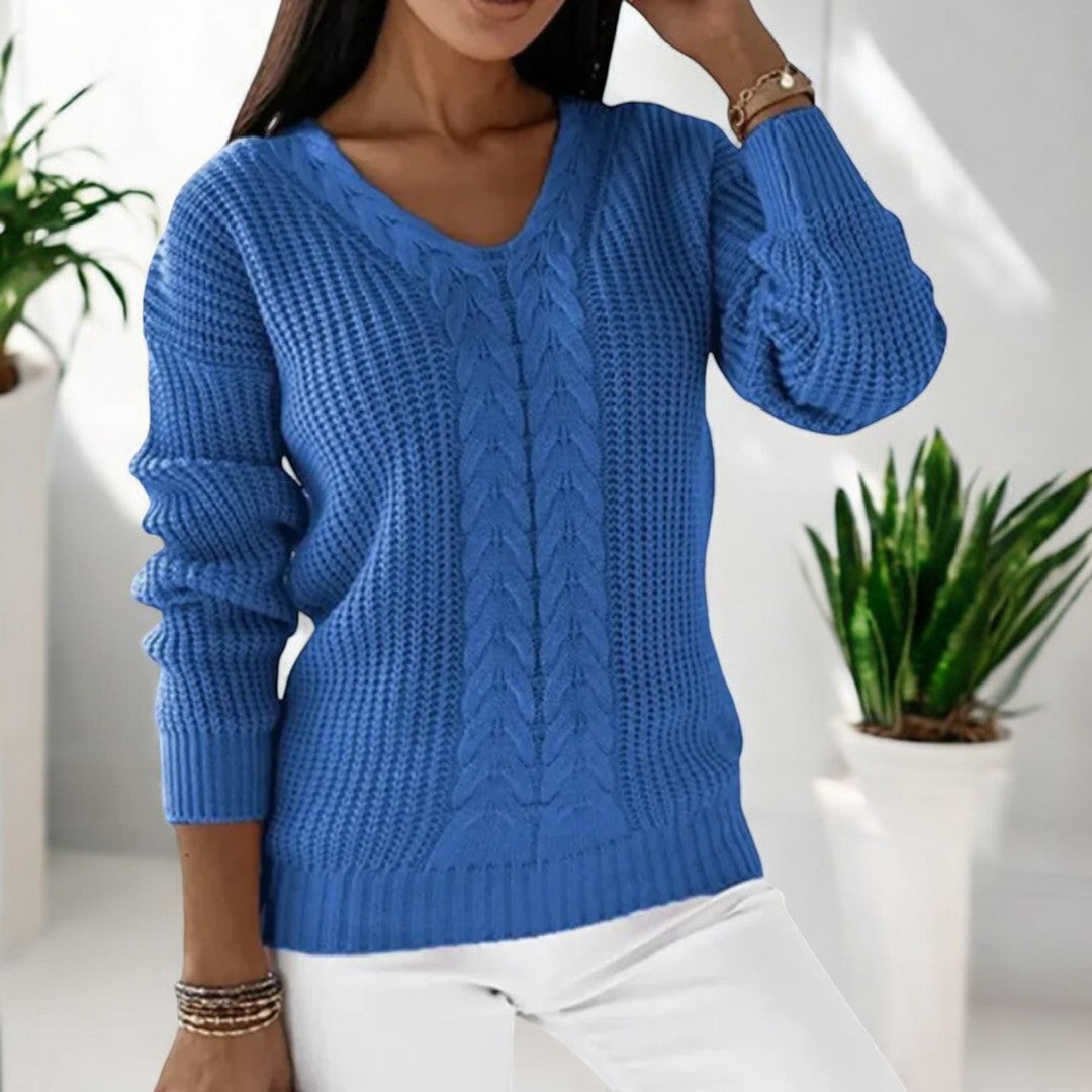 Anika | Klassischer Strickpullover