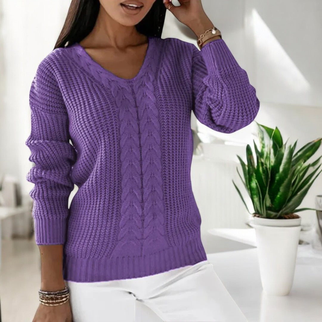 Anika | Klassischer Strickpullover