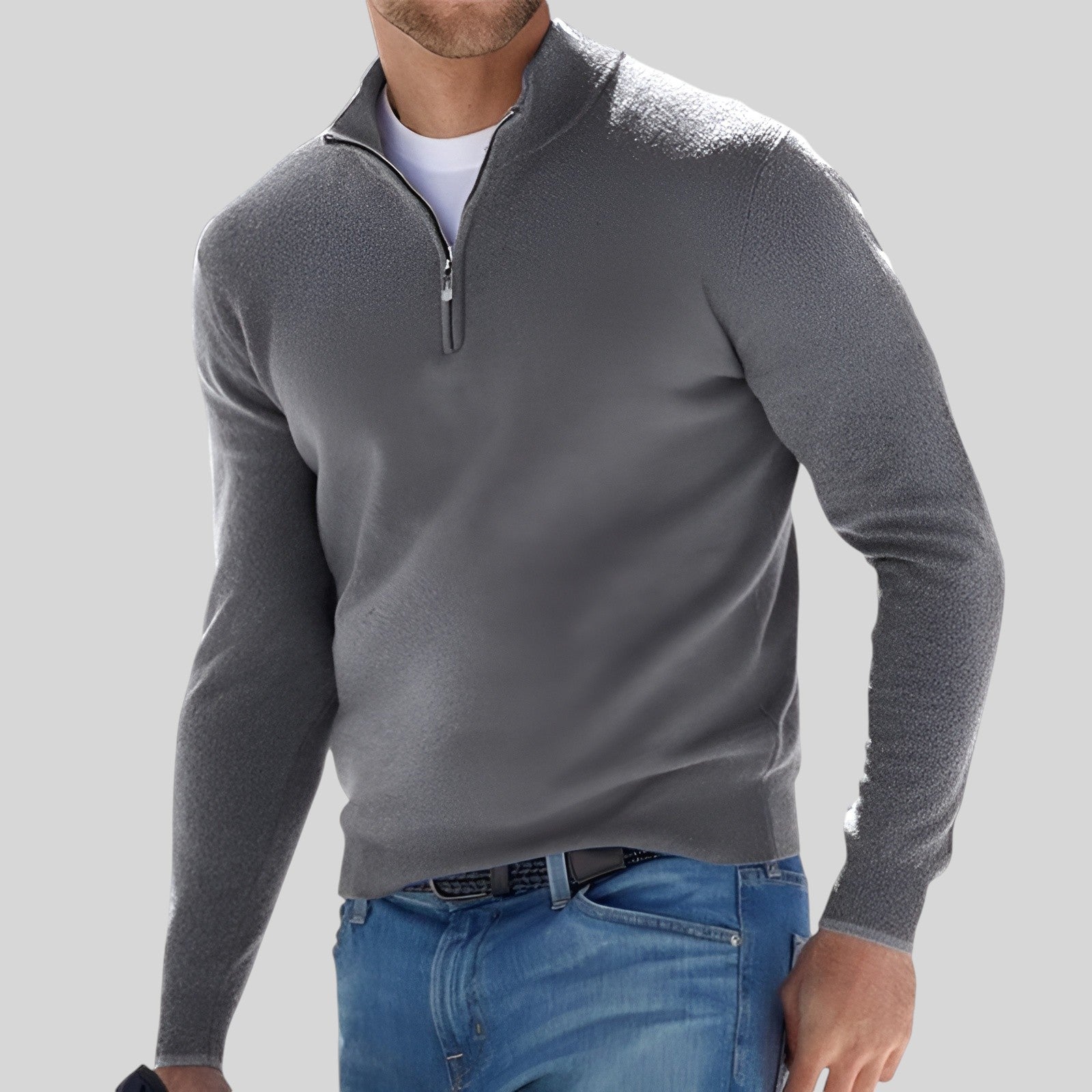 Patrick | Wärmender Zip-Pullover